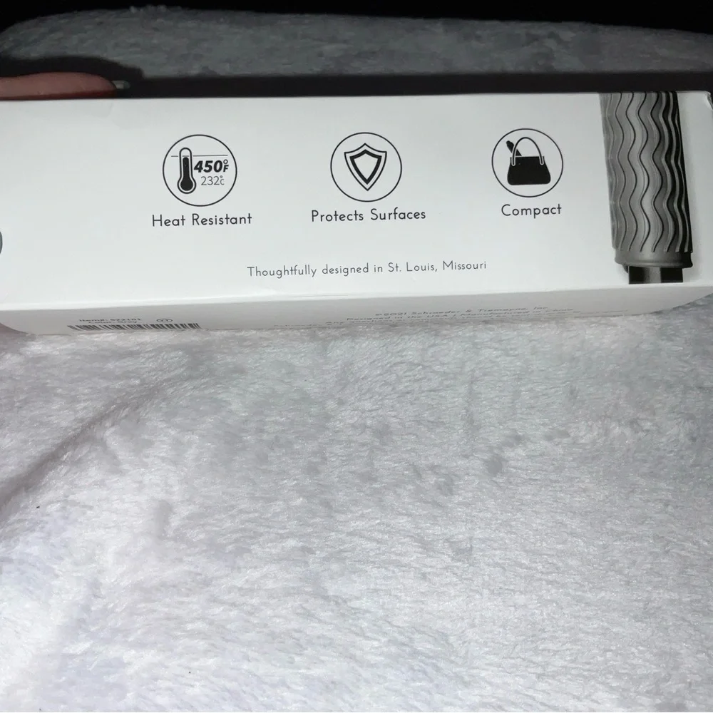 Mat for Curling Iron,Flat Irons & Straightener Hair Styling Tools 9X6.5 GRAYNEW